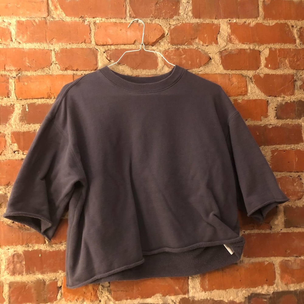 Cropped Sweatshirt Tshirt